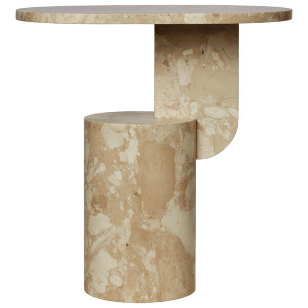 Insert Sidebord Marmor Sand