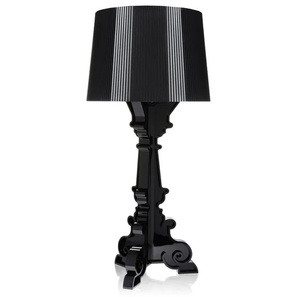 Bourgie Bordlampe Sort