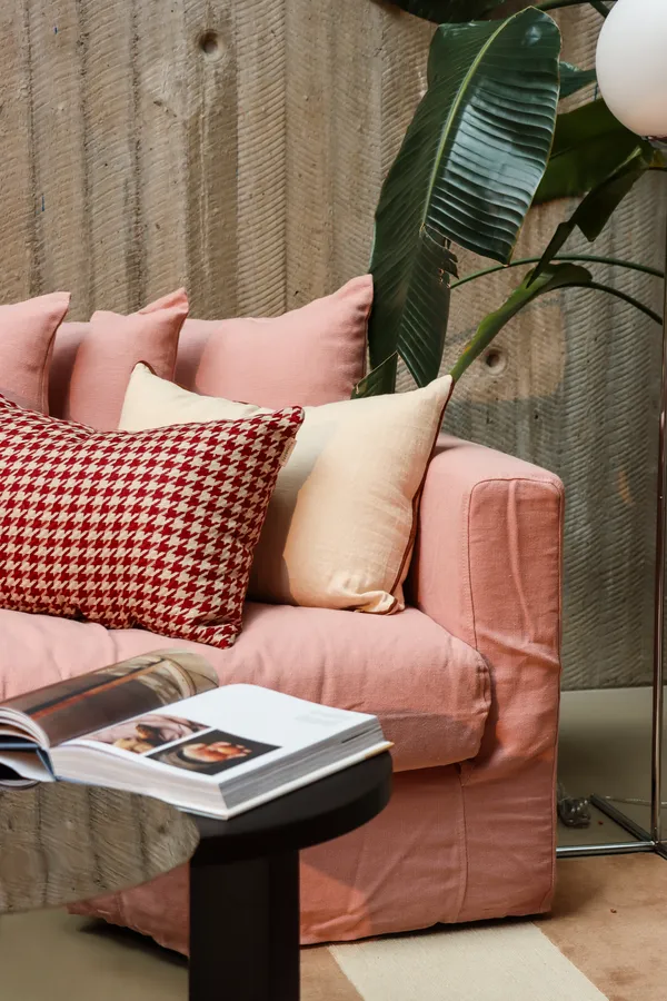 Le Grand Air 3-Seter Sofa Lin Tender Blush