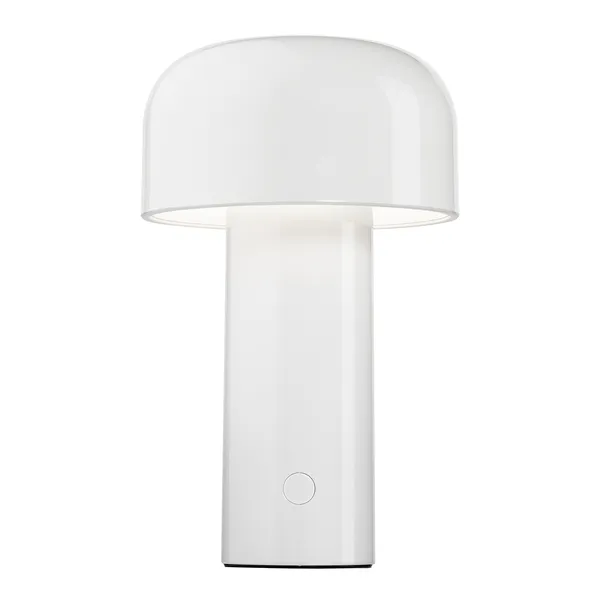 Bellhop Bordlampe Bærbar Hvid