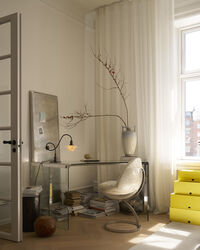 PH 1/1 Piano Bordlampe Dusty Terracotta