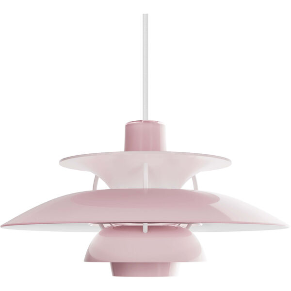 PH 5 Riippuvalaisin Ø32 cm Opal Pale Rose