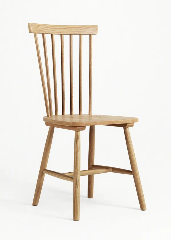 Wood H17 Pinnstol Ek