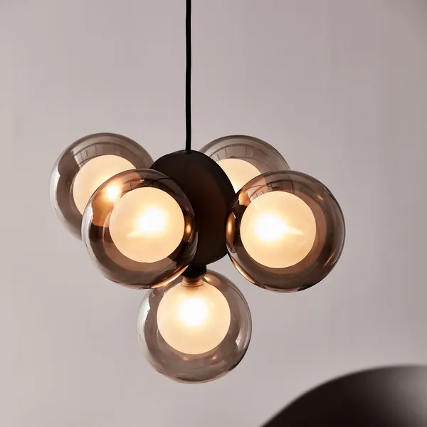 Discus 49 Taklampe Sort