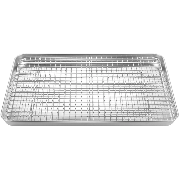 Bakebrett 31x44 cm Rustfritt Stål