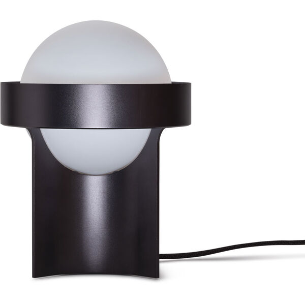 Loop Table Lamp with Sphere IV Dark Grey