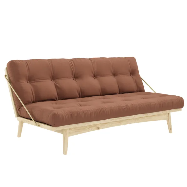 Folk Sovesofa 130x190 cm Clay Brown