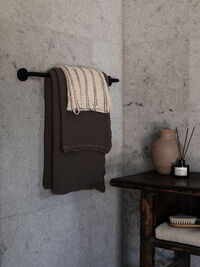 Nella waffle Håndklæde 70X140 cm Taupe