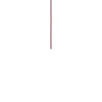 Stofledning 600 cm Vermillion Red