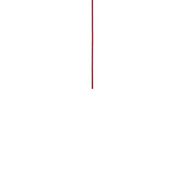 Stofledning 600 cm Vermillion Red