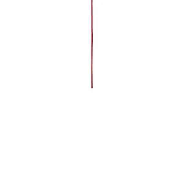 Stofledning 600 cm Vermillion Red