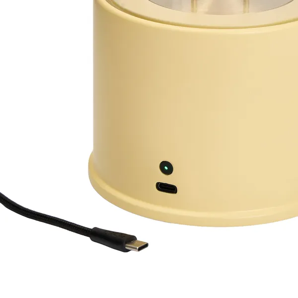 The Muse 2.0 Kannettava Valaisin Posset Yellow