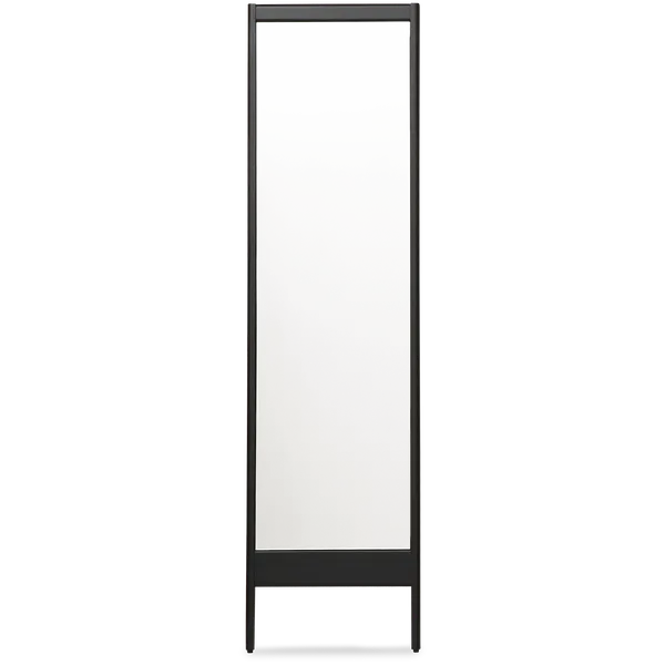 A Line Spegel 52x195 cm Svart Ek