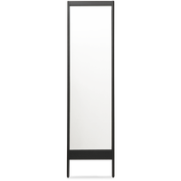 A Line Spegel 52x195 cm Svart Ek