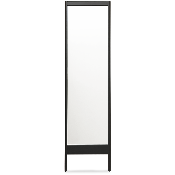 A Line Spejl 52x195 cm Sort Eg