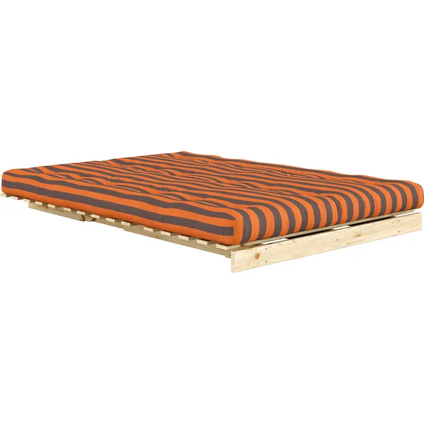 Roots Sovesofa 140x200 cm Orange / Brun