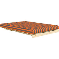 Roots Sovesofa 140x200 cm Orange / Brun
