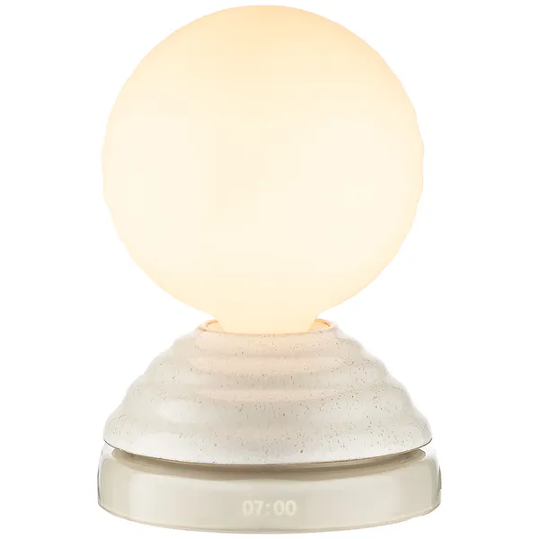 Wake Table Lamp Pebble White