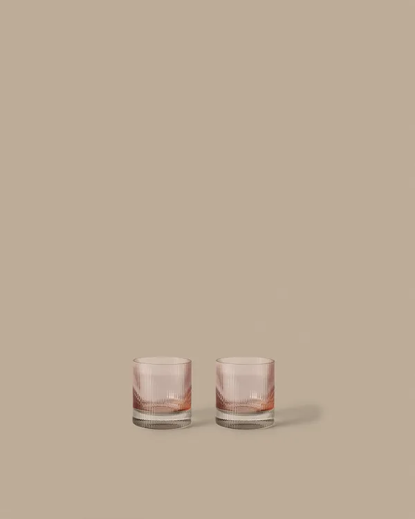 Ripple Drinksglas 2-pak Blush