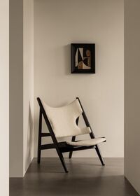 Knitting Loungestol Everyday Icons Svart Ek / Barnum Bouclé 24