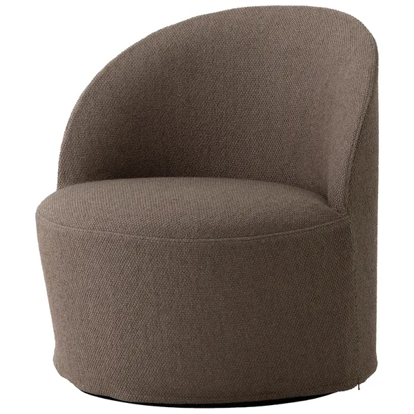 Tearoom Loungestol Med Drejefod Logan Flint