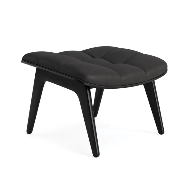 Mammoth Footstool Black