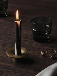 Dryp Ljus 30 cm 2-pack Dark Chocolate