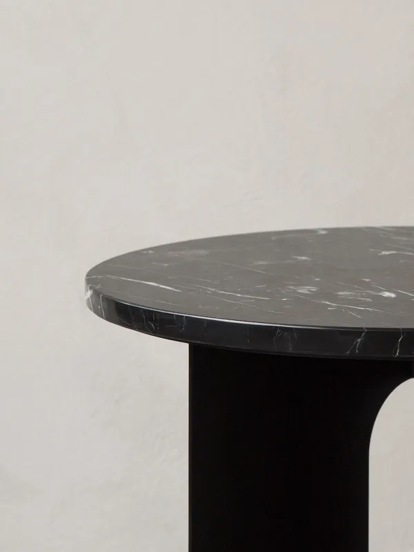 Androgyne Sidebord Svart / Svart Marmor