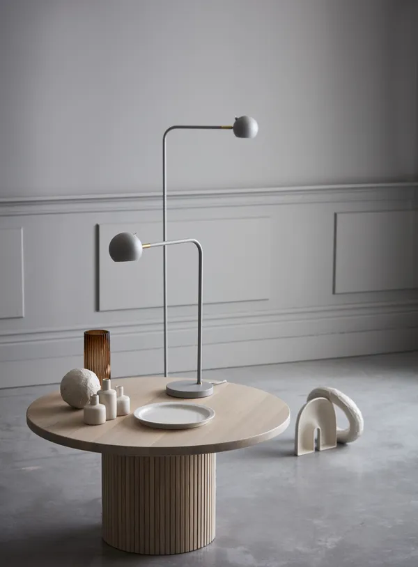 Yes! Bordlampe Beige