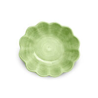 Oyster Skål 16x18 cm Grøn