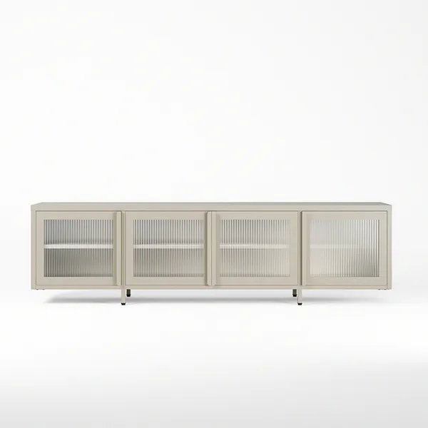 Store Mediebænk 180 cm Pebble Grey