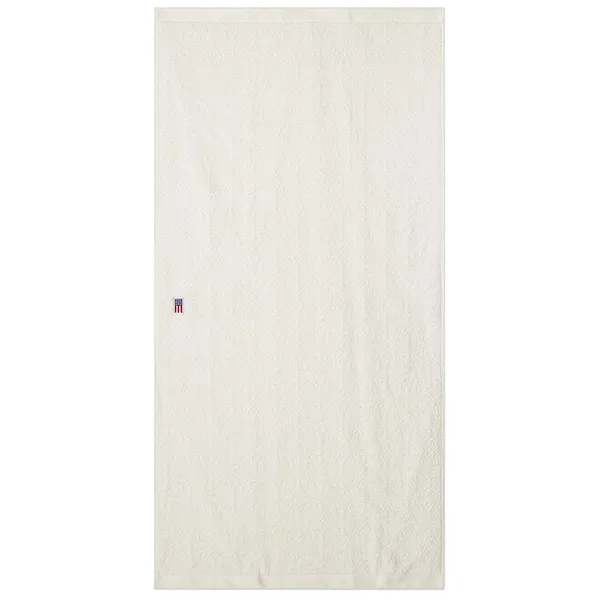 Jacquard Velourhåndklæde 70x130 cm Snehvide