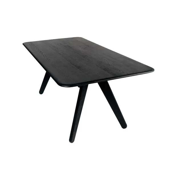Groove Spisebord 200 cm Sort