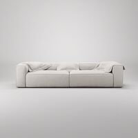 Grand Nelipaikkainen Sohva Moon White