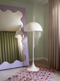 Panthella Gulvlampe Opal White