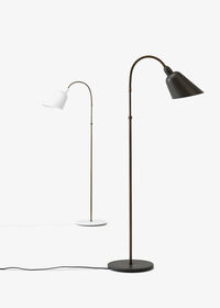 Bellevue AJ7 Anniversary Edition Gulvlampe Stone Grey/Bronzeret Messing