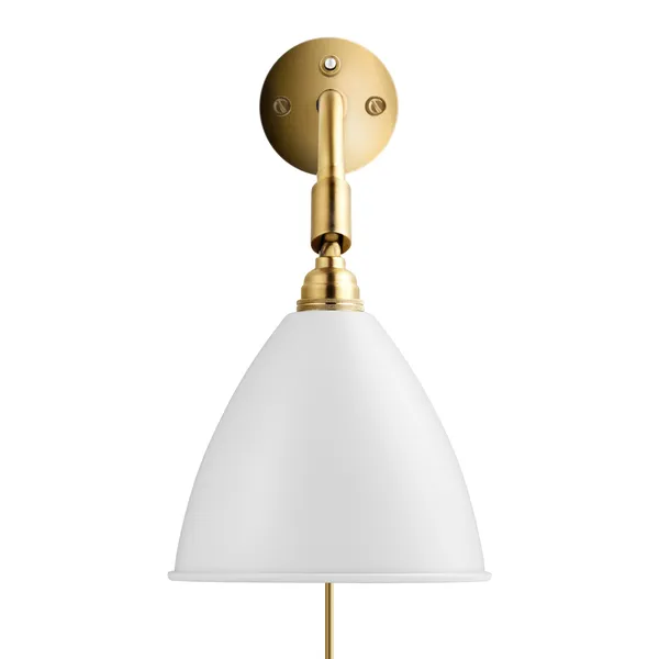 Bestlite BL7 Vegglampe Messing / Hvit