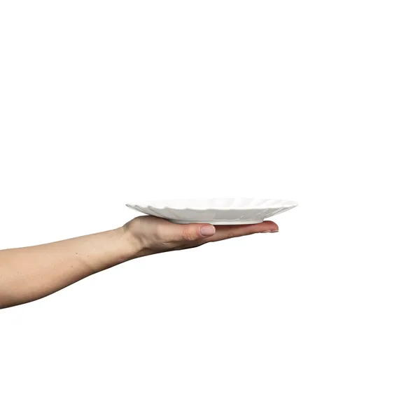 Oyster Tallrik Vit 20 cm