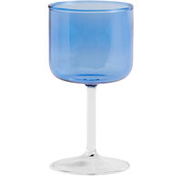 Tint Vinglass 2-pk Blå / Klar