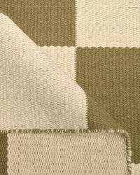 Square Wool Rug 180x270 cm Green