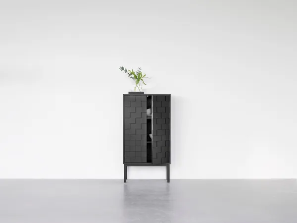 Collect 2016 Skab Sort / Sortbejdset Egetræ