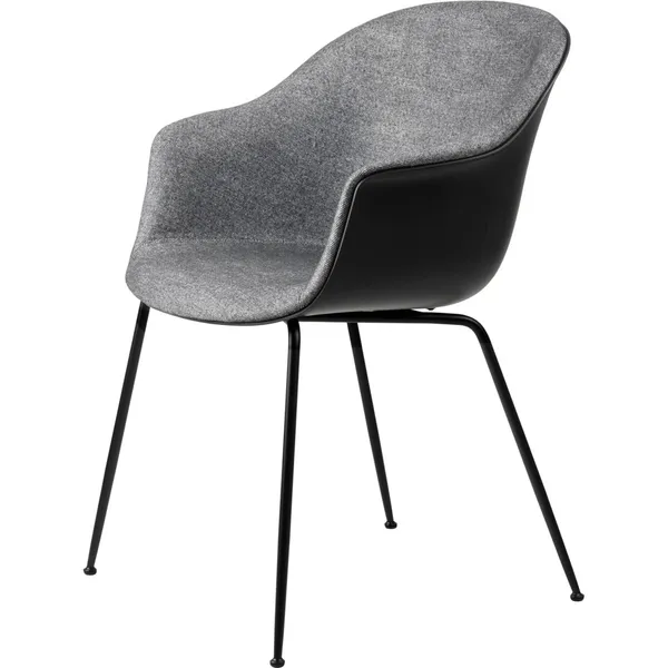 Bat Spisebordstol Polstret Front / Konisk Fot Plain 0023