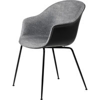 Bat Spisebordstol Polstret Front / Konisk Fot Plain 0023
