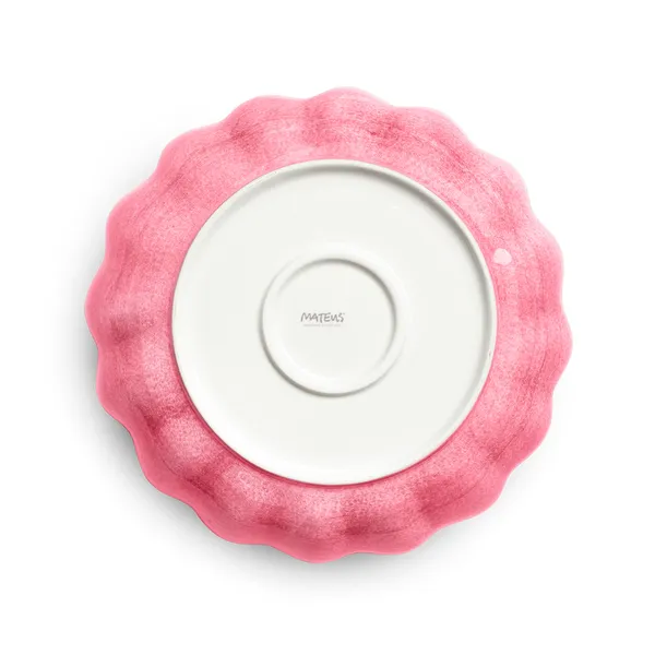 Oyster Skål 24 cm Rosa