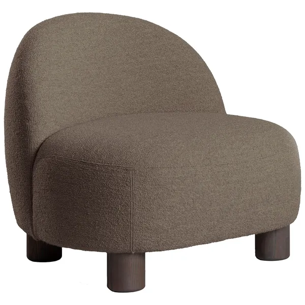 Karla Fåtölj Bouclé Taupe