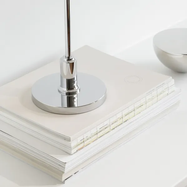 PH 2/1 Bordslampa Portabel Krompläterad