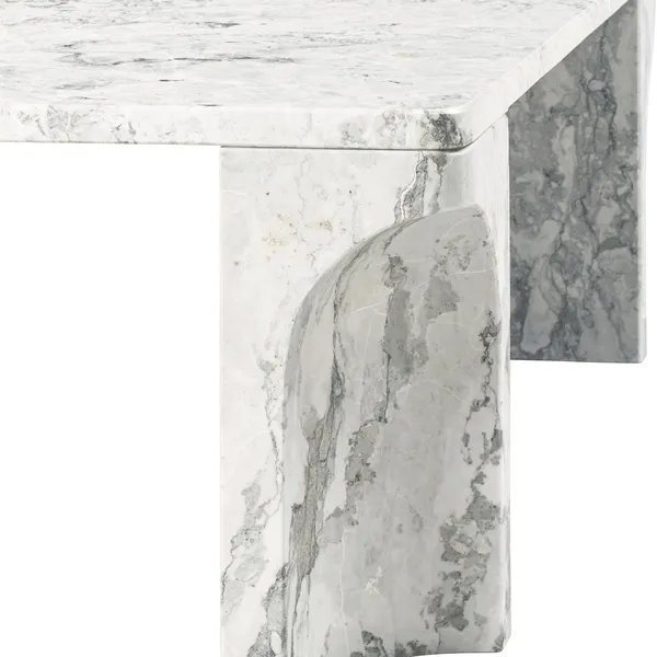 Doric Sohvapöytä 80x80 cm Stormy Gray