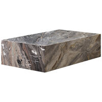 Plinth Soffbord 100x60 cm Grey Galaxy