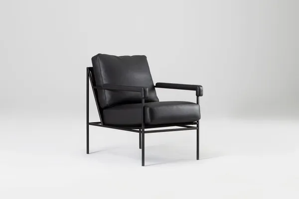 Seventy Five Lænestol Læder Black Edition