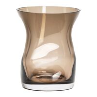 Squeeze Tulipanvase 18 cm Røgbrun